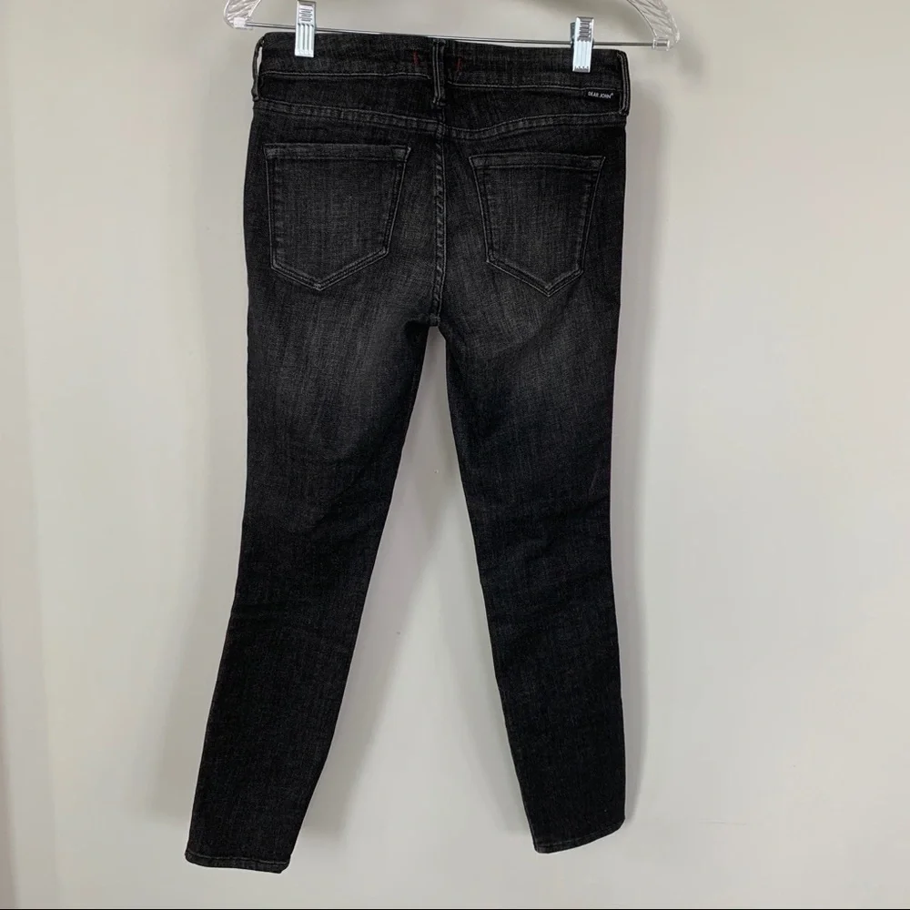 Dear John‎ Slightly Fades Black High Waisted Skinny Jeans Size 26